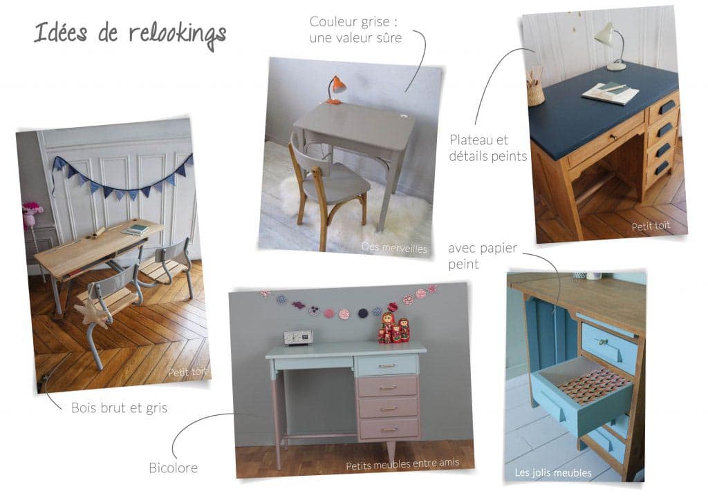 bureaux enfants Jaune Hirondelle (1)
