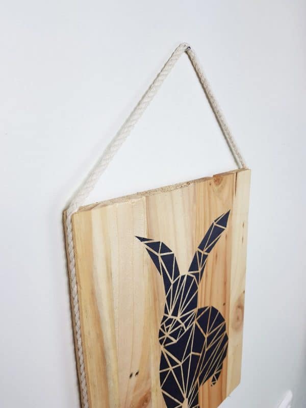 Tableau-palette-origami-lapin-noir