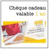 Chèque cadeau Atelier découverte