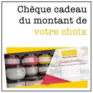 Carte cadeau « Relooking de meuble »