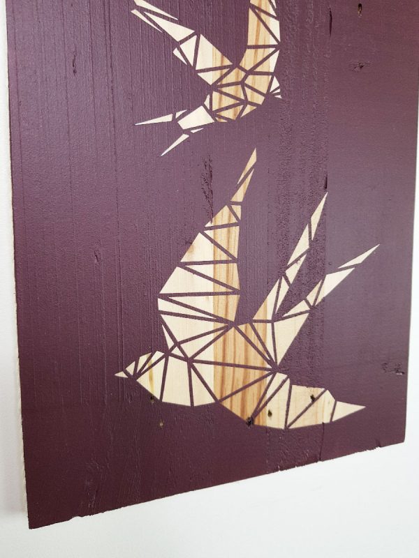 Tableau-Palette-Origami-Hirondelle-BordeauA4