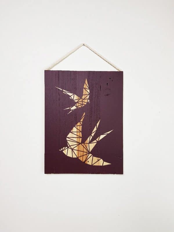 Tableau-Palette-Origami-Hirondelle-BordeauA4