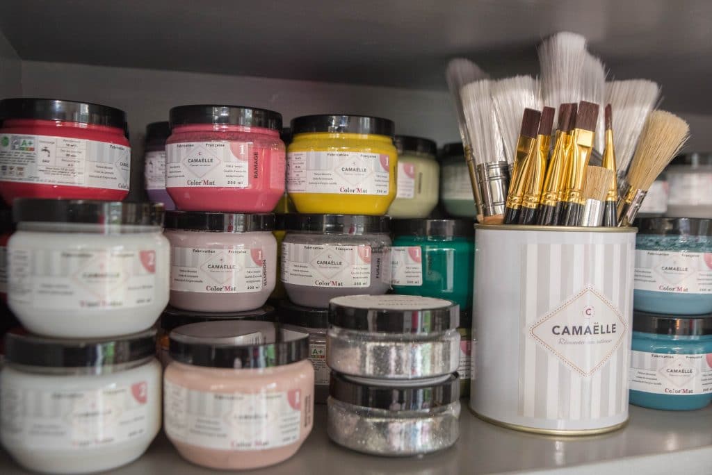 gamme peinture Camaëlle